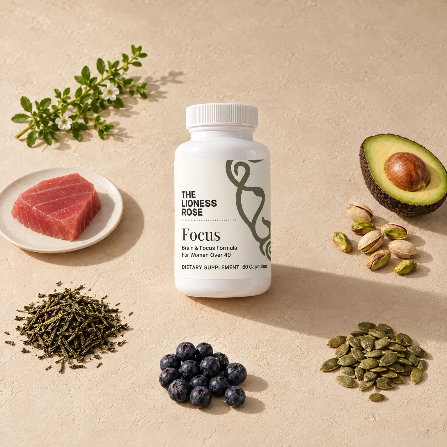 The Focus bottle among its ingredients